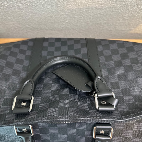 New Louis Vuitton Keepall Bandouliere Damier Geant Canvas 55 - Picture 6 of 16